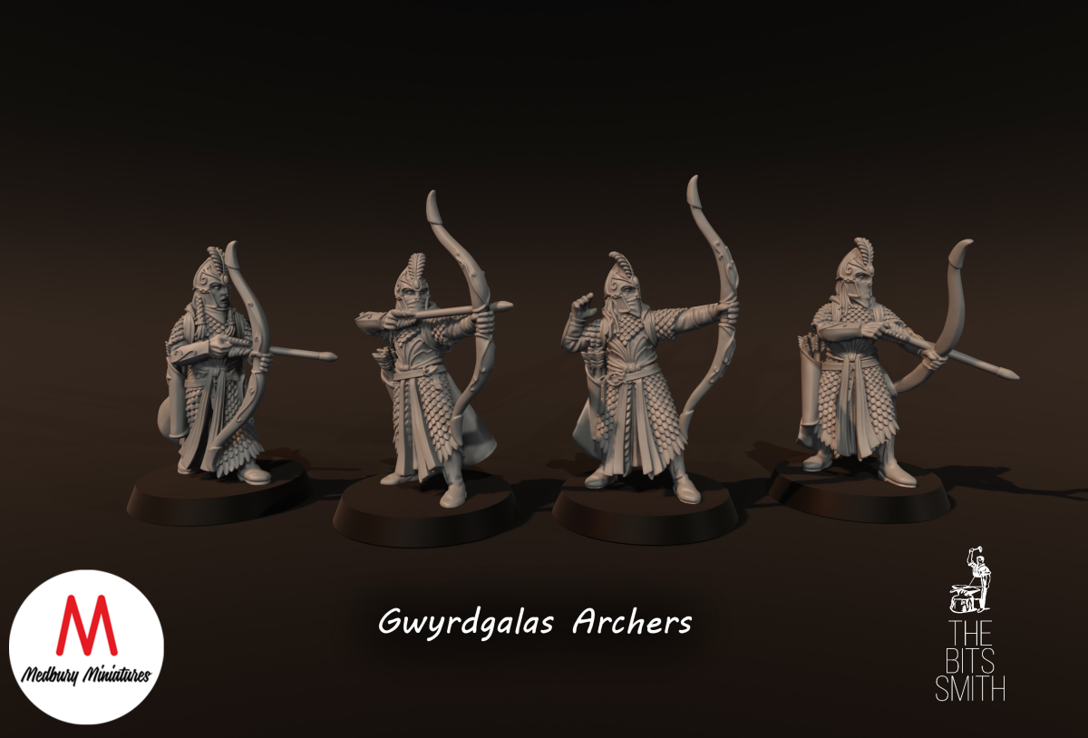 Gwyrdgalas mit Bogen